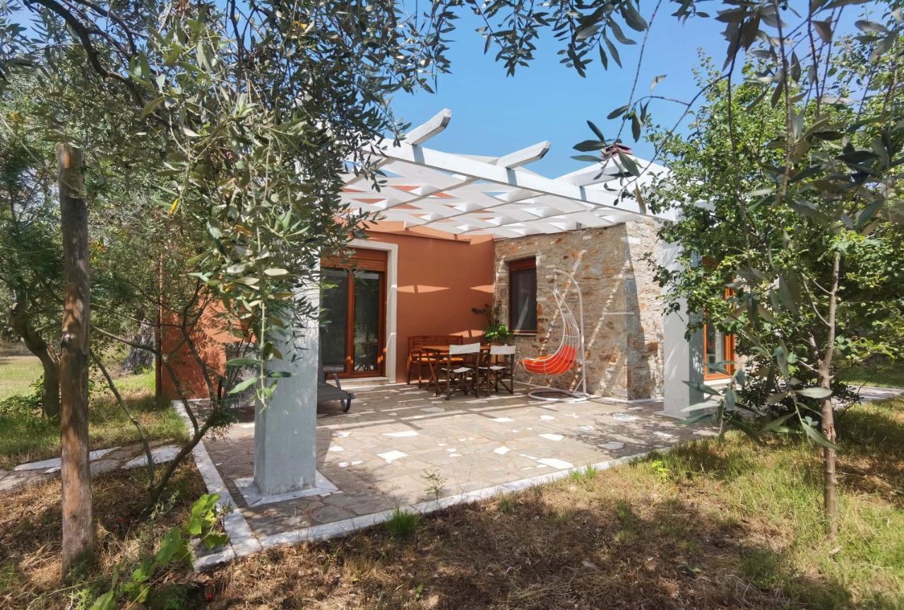 Elea Stone Houses In Organic Quiet Olive Grove, Prinos, Thassos المظهر الخارجي الصورة